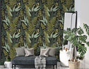 Green Fern Peel and Stick Wallpaper Green Fern Peel and Stick Wallpaper