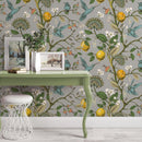 Flying Hummingbirds Lemon Tree Wallpaper Flying Hummingbirds Lemon Tree Wallpaper