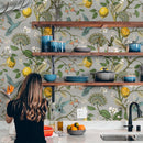 Flying Hummingbirds Lemon Tree Wallpaper Flying Hummingbirds Lemon Tree Wallpaper