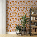 Pink Cheetah Animal Print Wallpaper - Removable Wallpaper Pink Cheetah Animal Print Wallpaper - Removable Wallpaper