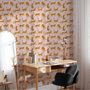 Pink Cheetah Animal Print Wallpaper - Removable Wallpaper Pink Cheetah Animal Print Wallpaper - Removable Wallpaper