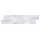 Lincoln White Ledger 3D Panel 6"x24" Multi Surface Natural Marble Wall Tile Lincoln White Ledger 3D Panel 6"x24" Multi Surface Natural Marble Wall Tile