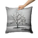 "Lone Tree in Water" Throw Pillow "Lone Tree in Water" Throw Pillow