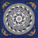 Geometric Mosaic Art - Ancient Fish Geometric Mosaic Art - Ancient Fish