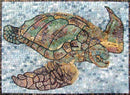 Custom Mosaic Sea Turtle Custom Mosaic Sea Turtle