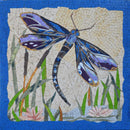 Tropical Dragonfly Mosaic Art Tropical Dragonfly Mosaic Art