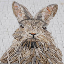 Bunny Mosaic Art - Animal Artwork Bunny Mosaic Art - Animal Artwork