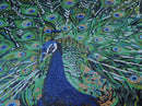 Emerald Peacock Mosaic Artwork Emerald Peacock Mosaic Artwork