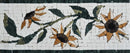 Sunflower - Floral Mosaic Border Sunflower - Floral Mosaic Border