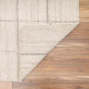 Nissa Cream Checkered Wool Rug Nissa Cream Checkered Wool Rug
