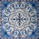 Botanical Geometric Mosaic Pattern Design Botanical Geometric Mosaic Pattern Design