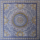 Blue and Yellow Moroccan Mosaic Brilliance Blue and Yellow Moroccan Mosaic Brilliance