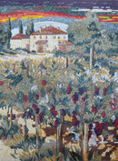 Countryside House - Sunset Mosaic Countryside House - Sunset Mosaic
