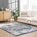 Hauteloom Buenaventura Navy Area Rug - Promo Hauteloom Buenaventura Navy Area Rug - Promo