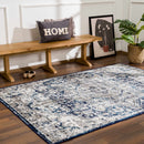 Hauteloom Buenaventura Navy Area Rug - Promo Hauteloom Buenaventura Navy Area Rug - Promo