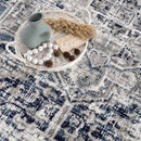 Hauteloom Buenaventura Navy Area Rug - Promo Hauteloom Buenaventura Navy Area Rug - Promo