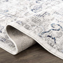 Hauteloom Buenaventura Cream & Navy Area Rug - Promo Hauteloom Buenaventura Cream & Navy Area Rug - Promo