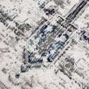 Hauteloom Buenaventura Cream & Navy Area Rug - Promo Hauteloom Buenaventura Cream & Navy Area Rug - Promo