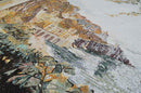 Coastal Cliff Scenery - Mosaic Art Coastal Cliff Scenery - Mosaic Art