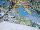 Tropical Island - Mosaic Tile Art Tropical Island - Mosaic Tile Art