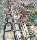 The Red Bridge - Mosaic Scenery The Red Bridge - Mosaic Scenery