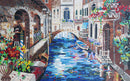 Tranquil Venice View: Italian Mosaic Masterpiece Tranquil Venice View: Italian Mosaic Masterpiece