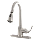MSI 1handle pull down sprayer kitchen faucet 803 brushed nickel FAU K1HBN8401 803 4 MSI 1handle pull down sprayer kitchen faucet 803 brushed nickel FAU K1HBN8401 803 4