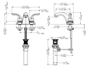 MSI 2handle bathroom faucet 403 chrome FAU B2HCR4206 403 MSI 2handle bathroom faucet 403 chrome FAU B2HCR4206 403