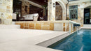 MSI Arterra Caldera Blanca Matte Porcelain Pool Coping 13"x24" MSI Arterra Caldera Blanca Matte Porcelain Pool Coping 13"x24"