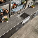 MSI Azul Celeste Granite Prefabricated Countertop - Island MSI Azul Celeste Granite Prefabricated Countertop - Island