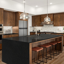 MSI Black Pearl Granite Prefabricated Countertop - Island MSI Black Pearl Granite Prefabricated Countertop - Island