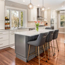 MSI Calacatta Classique® Premium Quartz Prefabricated Countertop - Island MSI Calacatta Classique® Premium Quartz Prefabricated Countertop - Island
