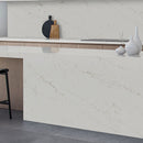 MSI Calacatta Delios™ Premium Quartz Prefabricated Countertop - Island MSI Calacatta Delios™ Premium Quartz Prefabricated Countertop - Island