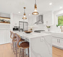 MSI Calacatta Leon® Premium Quartz Prefabricated Countertop - Island MSI Calacatta Leon® Premium Quartz Prefabricated Countertop - Island