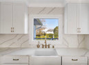 MSI Calacatta Sierra® Premium Quartz Prefabricated Countertop - Island MSI Calacatta Sierra® Premium Quartz Prefabricated Countertop - Island