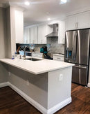 MSI Calacatta Vicenza® Premium Quartz Prefabricated Countertop - Island MSI Calacatta Vicenza® Premium Quartz Prefabricated Countertop - Island