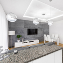 MSI Caledonia Granite Prefabricated Countertop - Island MSI Caledonia Granite Prefabricated Countertop - Island