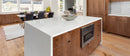 MSI Carrara Delphi™ Premium Quartz Prefabricated Countertop - Island MSI Carrara Delphi™ Premium Quartz Prefabricated Countertop - Island