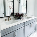 MSI Carrara Morro® Premium Quartz Prefabricated Countertop - Island MSI Carrara Morro® Premium Quartz Prefabricated Countertop - Island
