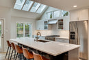 MSI Carrara Morro® Premium Quartz Prefabricated Countertop - Island MSI Carrara Morro® Premium Quartz Prefabricated Countertop - Island