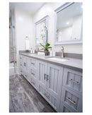 MSI Fossil Gray® Premium Quartz Prefabricated Countertop - Island MSI Fossil Gray® Premium Quartz Prefabricated Countertop - Island