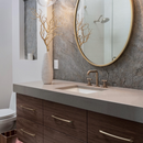 MSI Fossil Gray® Premium Quartz Prefabricated Countertop - Island MSI Fossil Gray® Premium Quartz Prefabricated Countertop - Island