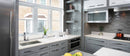 MSI Frost White® Premium Quartz Prefabricated Countertop - Island MSI Frost White® Premium Quartz Prefabricated Countertop - Island