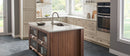 MSI Gray Lagoon® Premium Quartz Prefabricated Countertop - Island MSI Gray Lagoon® Premium Quartz Prefabricated Countertop - Island