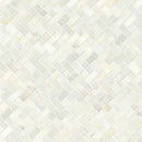 MSI Greecian white 1x2 inch herringbone pattern 11.63X11.63 polished marble mosaic tile SMOT GRE HBP multi tile top view MSI Greecian white 1x2 inch herringbone pattern 11.63X11.63 polished marble mosaic tile SMOT GRE HBP multi tile top view