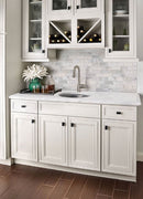 MSI Greecian white 2x4 beveled 12X12 polished marble mosaic tile SMOT GRE 2X4PB roomscene MSI Greecian white 2x4 beveled 12X12 polished marble mosaic tile SMOT GRE 2X4PB roomscene