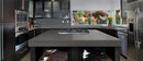 MSI Manhattan Gray™ Premium Quartz Prefabricated Countertop - Island MSI Manhattan Gray™ Premium Quartz Prefabricated Countertop - Island
