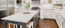 MSI Mara Blanca® Premium Quartz Prefabricated Countertop - Island MSI Mara Blanca® Premium Quartz Prefabricated Countertop - Island