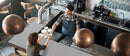 MSI Meridian Gray® Premium Quartz Prefabricated Countertop - Island MSI Meridian Gray® Premium Quartz Prefabricated Countertop - Island
