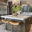 MSI Snow White™ Premium Quartz Prefabricated Countertop - Island MSI Snow White™ Premium Quartz Prefabricated Countertop - Island